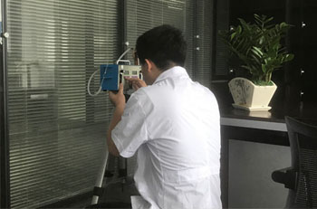 南昌西湖區(qū)中海朝陽郡甲醛檢測案例室內(nèi)甲醛檢測